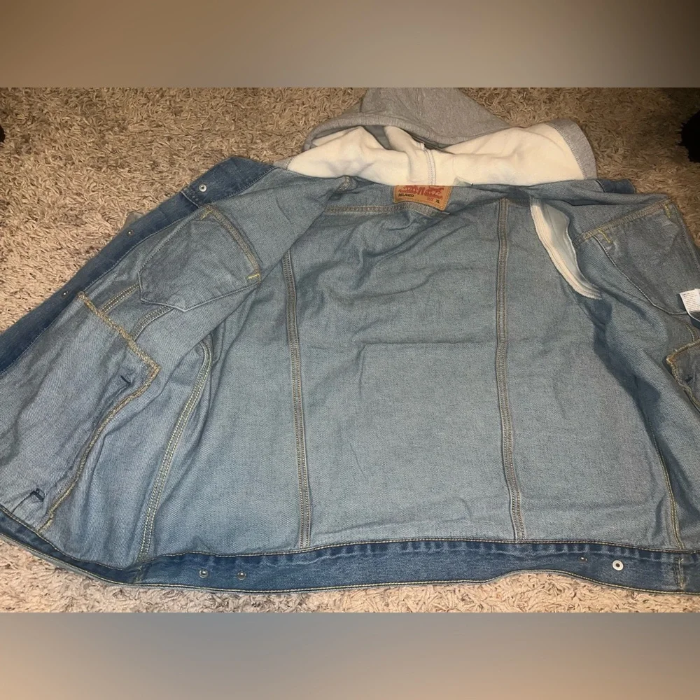 Mens xl Levi denim jacket new with tags - Picture 5 of 6